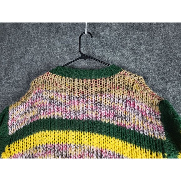 Heartloom Dawson Crewneck Knit‎ Sweater Women Sz M Striped ColorBlock Winterwear - Picture 10 of 12